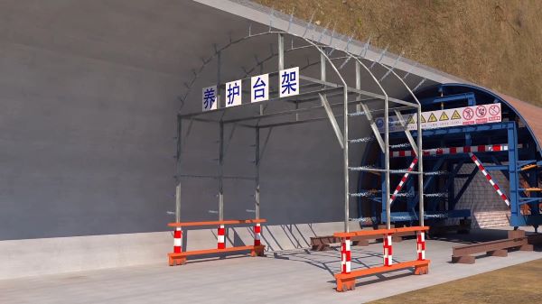 达川地区隧道施工动画制作公司 - 隧道施工工艺和施工方法 - 隧道施工汇报动画视频 - bim 工程施工动画
